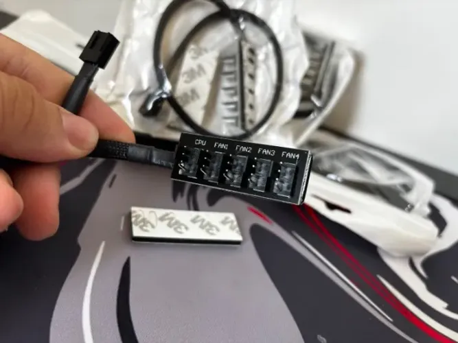 Extensor e HUB de Fan/Cooler PWM 4 ou 3 Pinos - Novo em Estoque!