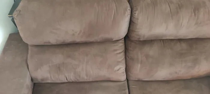 Sofá retrátil e reclinável com chaise