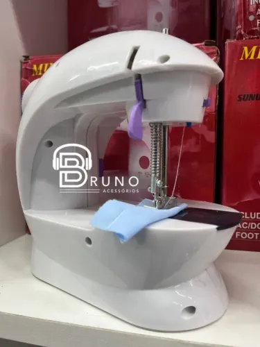 Mini Máquina De Costura Portátil Elétrica