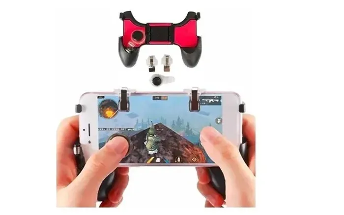 Gamepad Controle Para jogos 5 Em 1 Analógico para celular