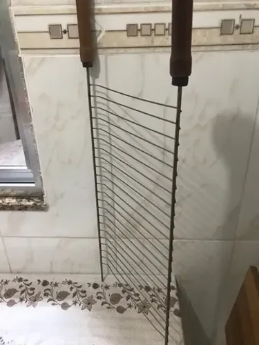 Grade para churrasco portátil