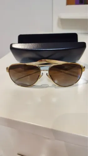 Óculos de Sol Aviador Feminino Ralph Lauren Marrom