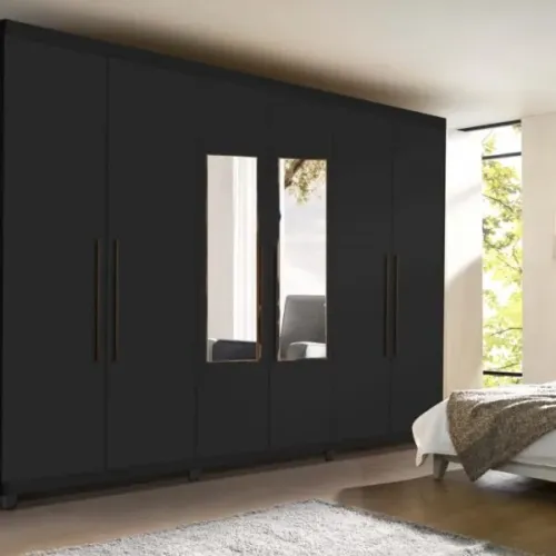 Guarda-Roupa Casal com Espelho Plus 6 portas l443