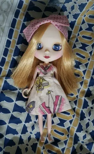 Blythe TBL Sem Scalp com Peruca