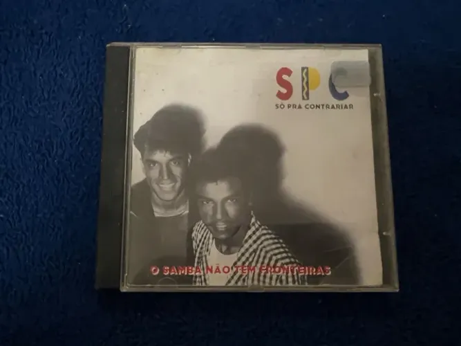 Cd original spc só pra contrariar 1995 o samba não tem fronteiras