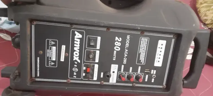 Caixa de som amvox 280w aca-280