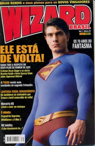Wizard Brasil Nº 30 - Reportagens E Quadrinhos - 84 Pgs.