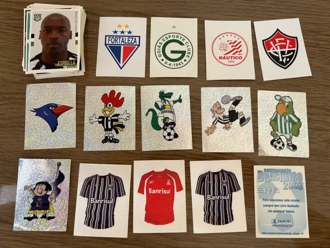 Lote Figurinhas CB 2008