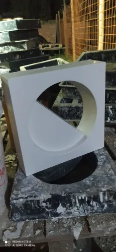 Cobogó Orion gesso 30 x 30 