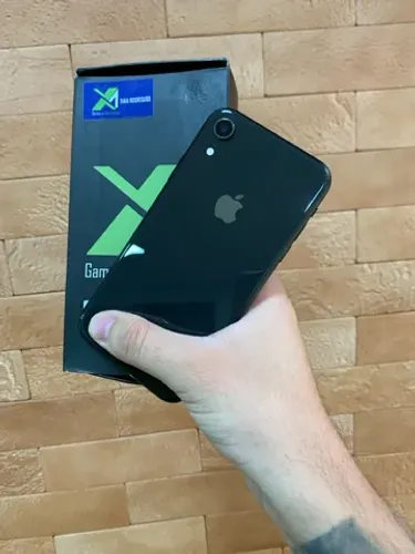 iPhone XR black com garantia e melhor preço / entrego hoje
