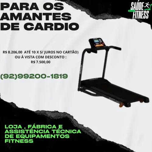 Esteira Athletic 2.0t profissional com garantia