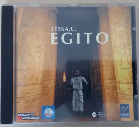 Cd-rom egito 1156 a.c. - jogo windows 95