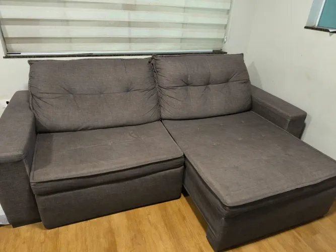 Sofá retrátil 4 lugares 