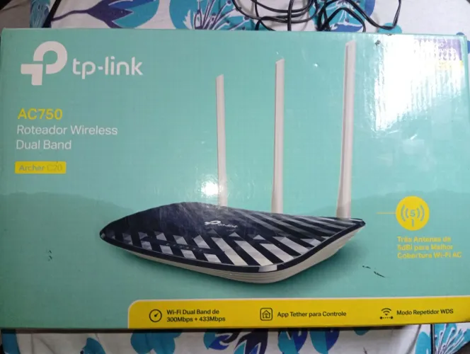 Roteador TP-Link AC750 Archer C20 Dual Band