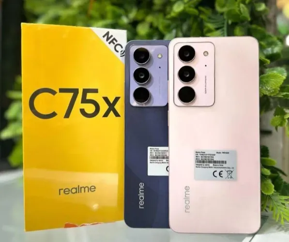 Realme c75x 4G NFC 128GB / 06GB RAM Novo Lacrado Capa Película+ Entrega Grátis