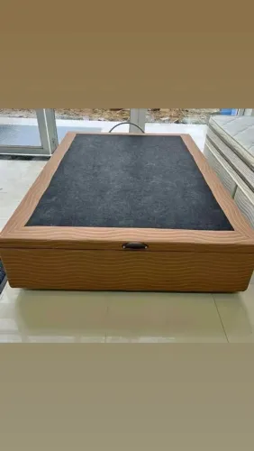 *OPORTUNIDADE *Box bau casal blindado com Detalhes Modernos