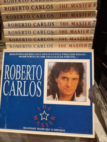 Coleção CDs The Masther Roberto Carlos com lacreOriginal com Luva Sony 33 cds