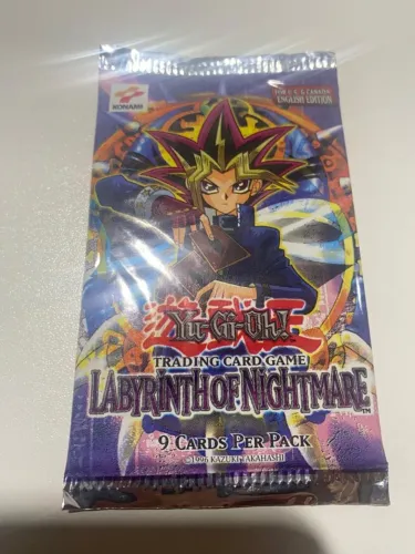 Booster Yugioh Labyrinth Of Nightmare English 1° Edição Yu-gi-oh