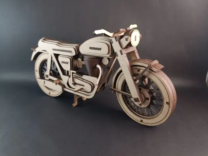 Miniatura Moto Antiga