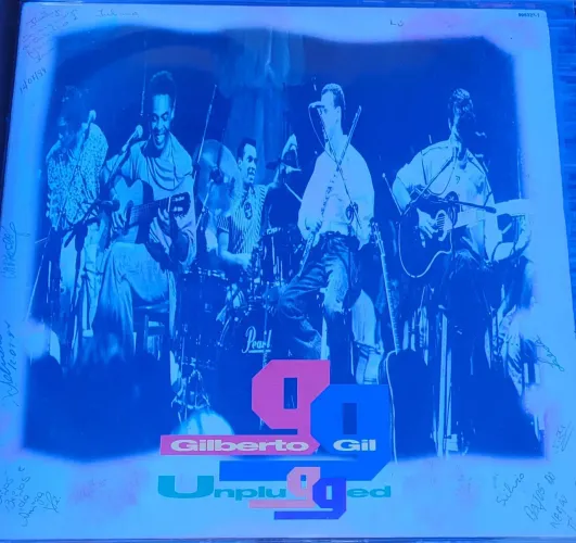 Vinil LP Gilberto Gil MTV Acústico Raro de época 