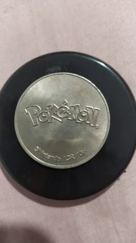Moeda de metal, pokemon luguia TCG
