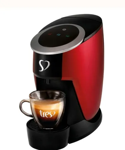 CAFETEIRA 3 CORAÇÕES - TOUCH + 5CX CÁPSULAS DE BRINDE 