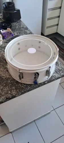 Caixa de Bateria 14x5,5 Pearl White