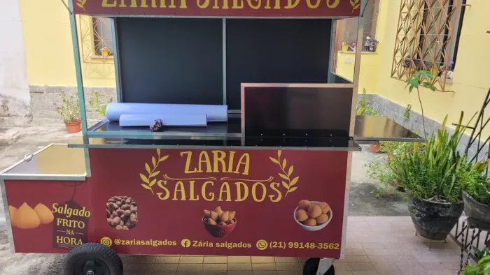 Carrinho de Salgados Zaria Salgados