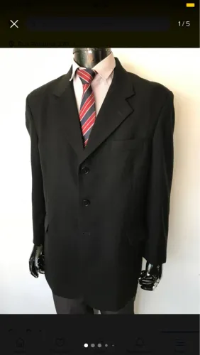 Blazer masculino garbo t54m