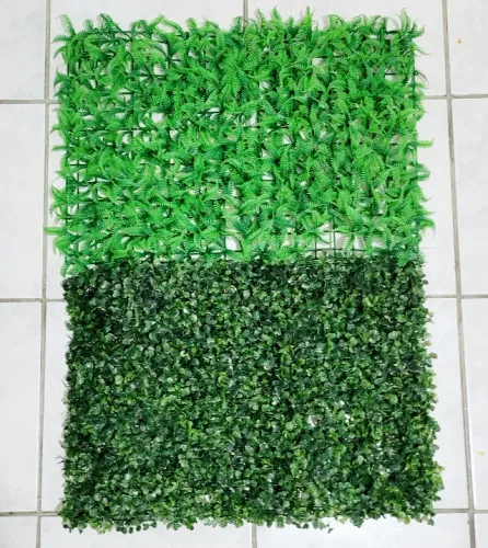 2 plantas parede viva placa plástico decoração