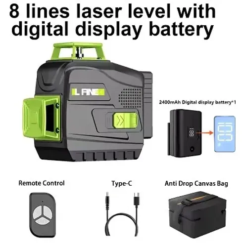 Nível Laser LFine 08 Linhas Laser Verde