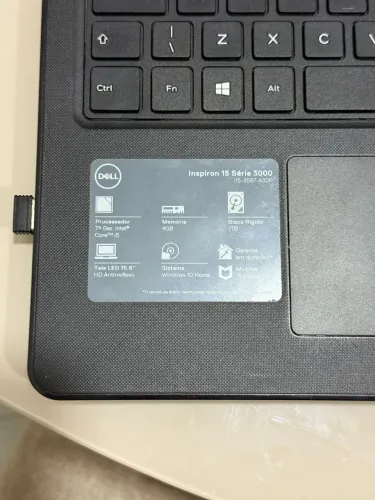 Notebook Dell Inspiron 15 série 3000 i5