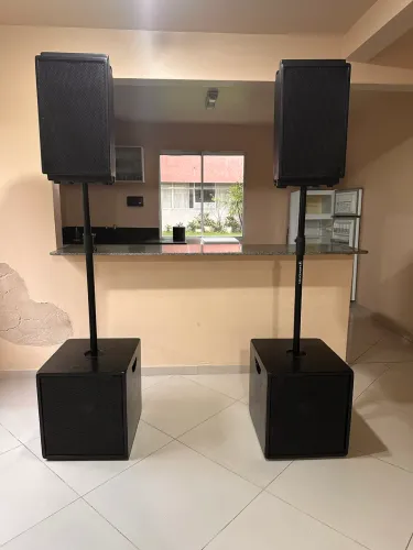 Sistema Kit som completo P.A igreja bar eventos