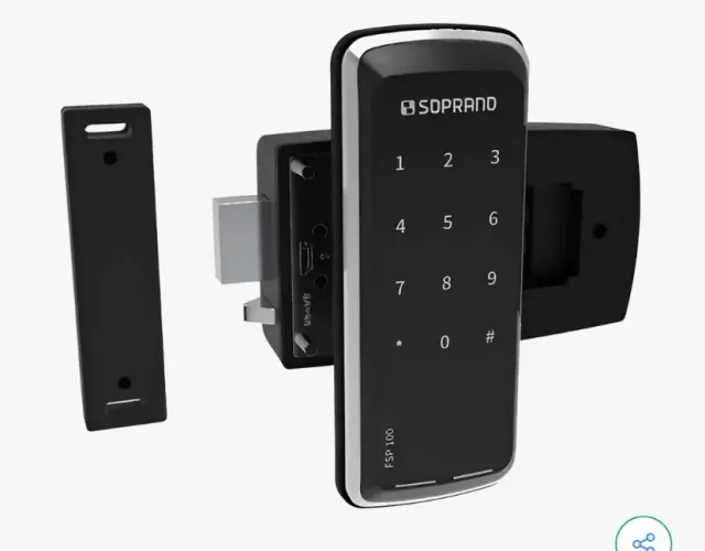 Fechadura Digital De Sobrepor Fsp100 - Soprano