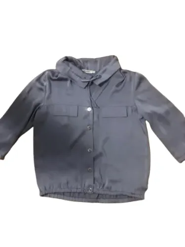 Camisa prateada tam 40