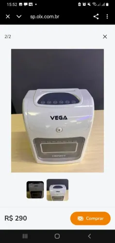 Vega Relógio de Ponto(Novo)
