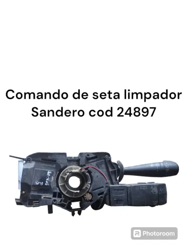 Comando De Seta Do Limpador Renault Sandero Cod 24897