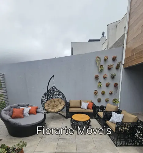Combo Luxo Premium Balanco Completo + Chass Orbital + Conjunto sofá 2 lugares + 2 poltrona