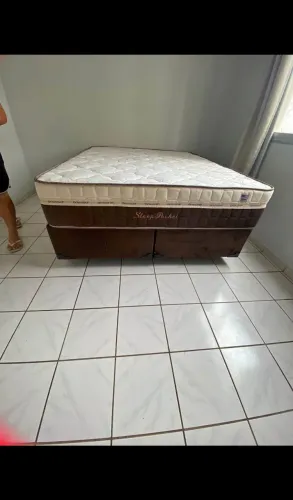 Cama box colchão e base hoje