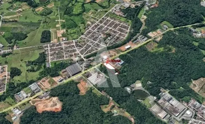 Terreno com 9.997,75m² à venda no bairro Zona Industrial Norte em Joinville-SC por R$7.000