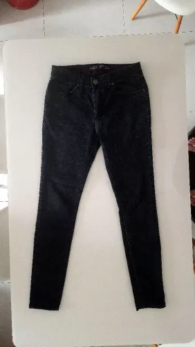 Calça Jeans Preta Skinny Renner