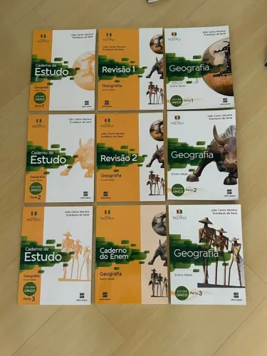 Livro Projeto Múltiplo Geografia - volume único - Excelente Estado