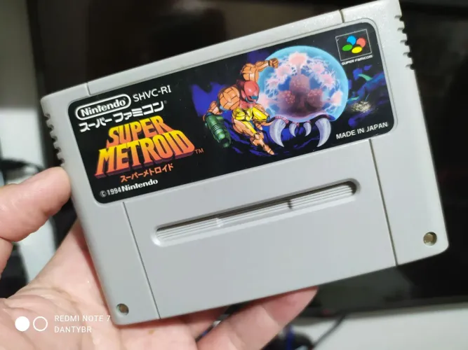 Super Metroid - Super Nintendo - Cartucho Original