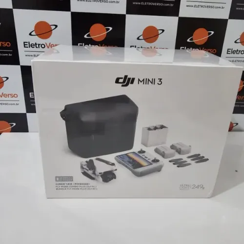 Drone Dji Mini 3 com Tela COMBO PLUS (Lacrado)