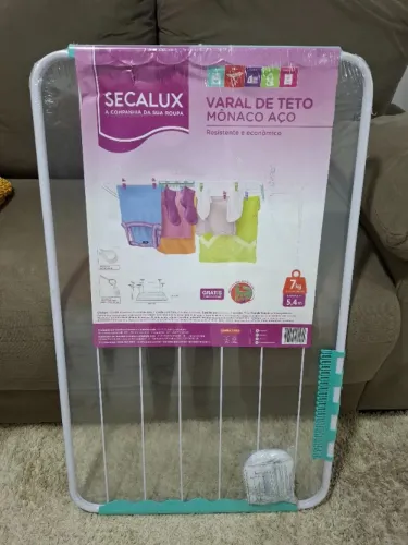 Varal de Teto Mônaco Aço