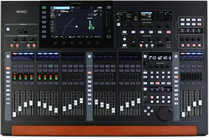 Mesa de Som Digital Mixer Behringer Wing Black 48 Canais