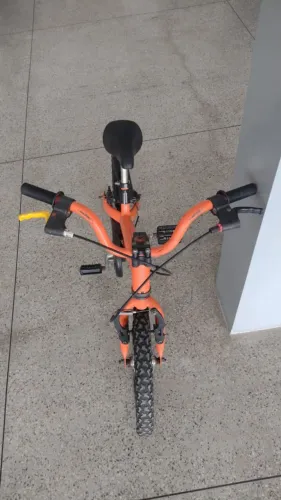 Bicicleta Infantil Laranja aro 16.