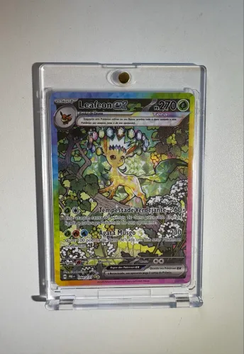 Carta Pokémon Leafeon ex arte especial NM