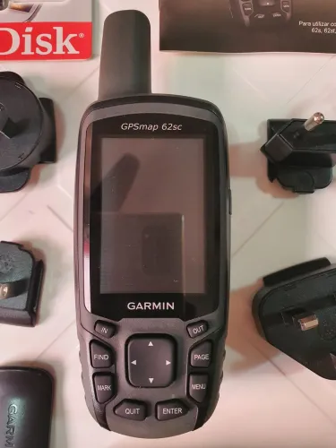 GPS 62 SC GARMIN - NOVO - NA MALETA