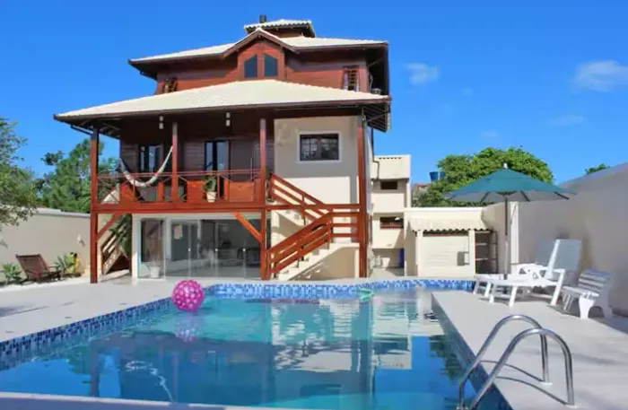 Casa campeche temporada pé na praia a 150 mt